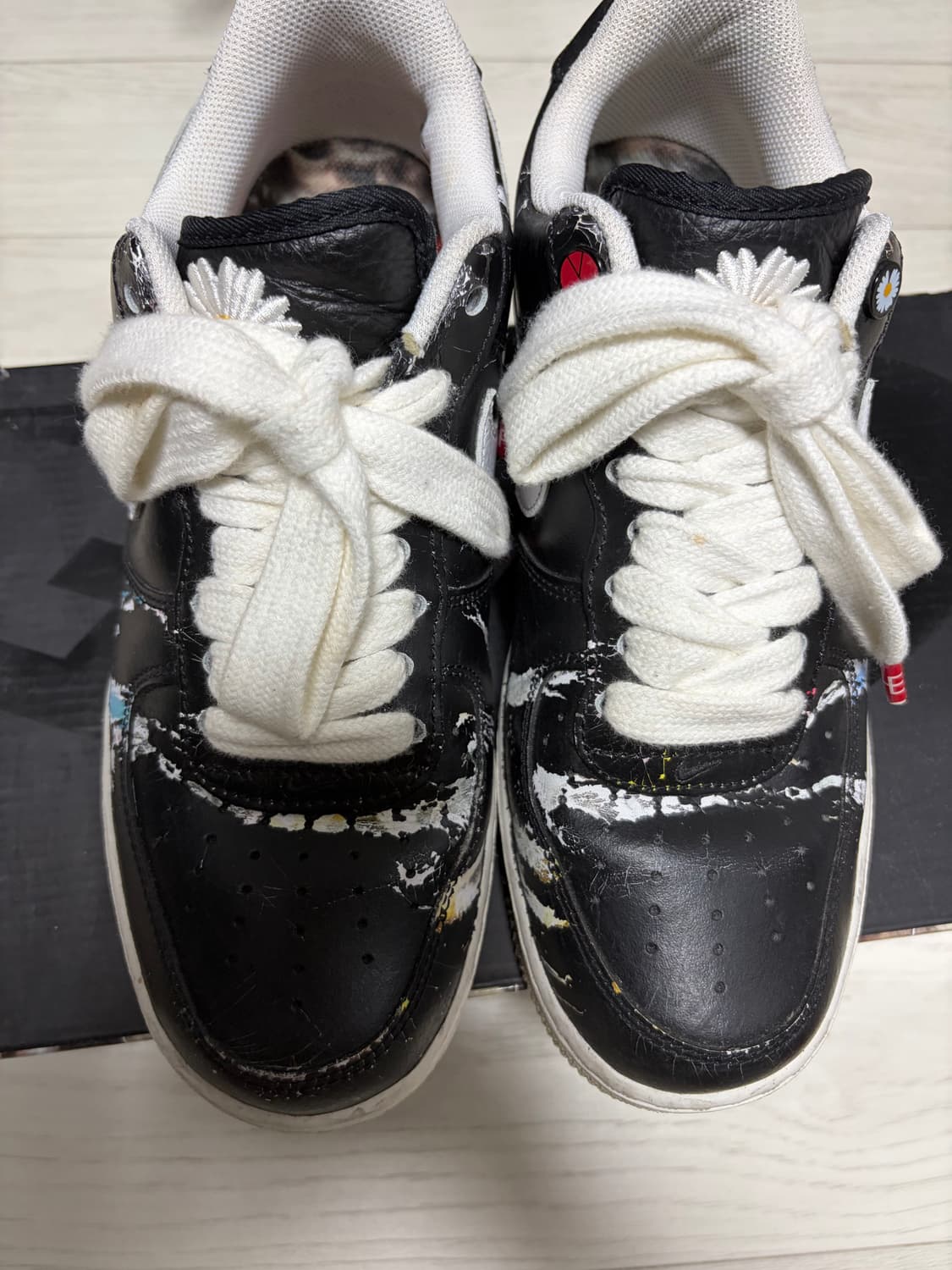 피스마이너스원 에어포스1 파라노이즈 블랙 상품이미지3