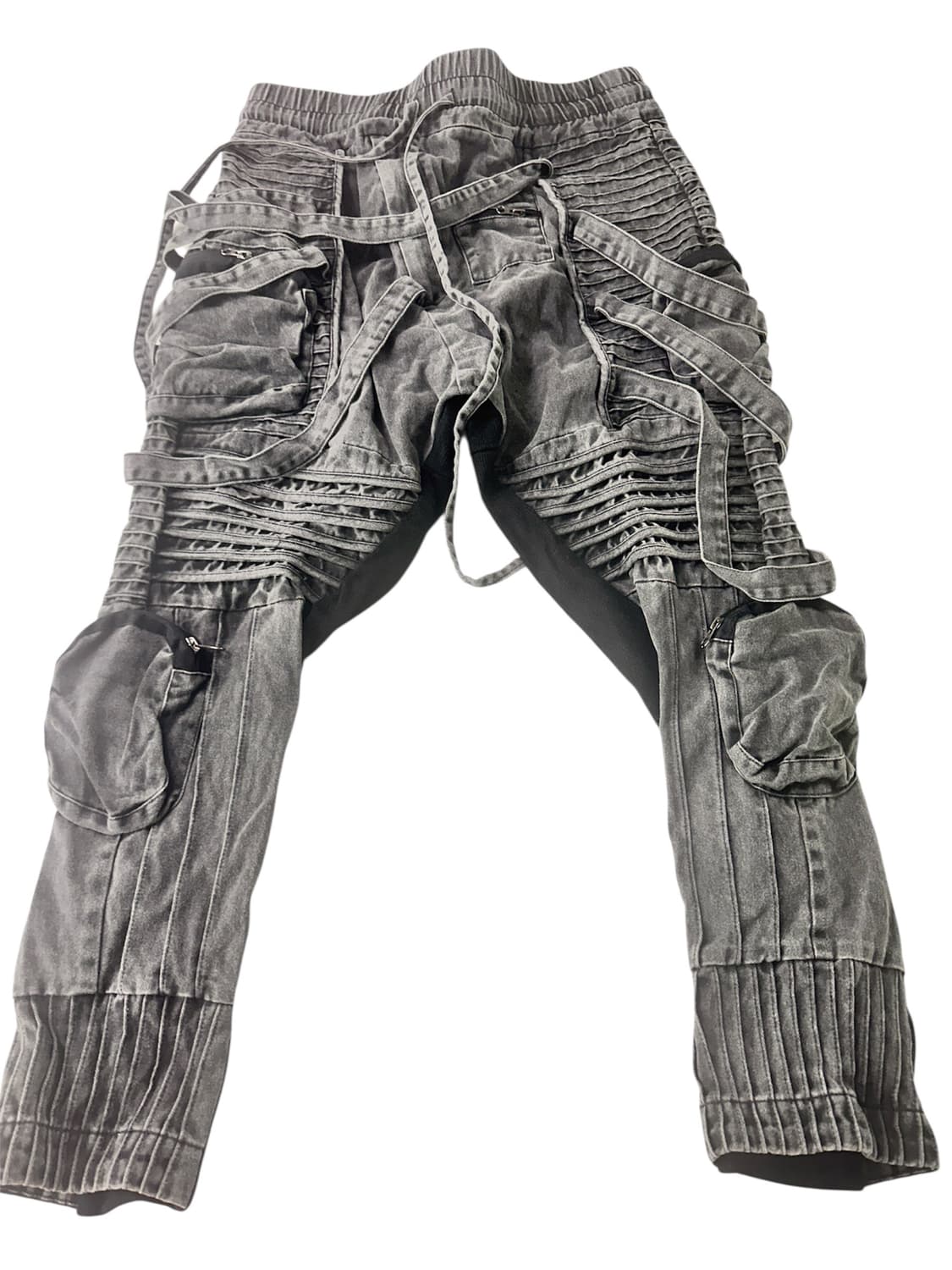 빈티지 고프코어 그레이 새깅팬츠 상품이미지2