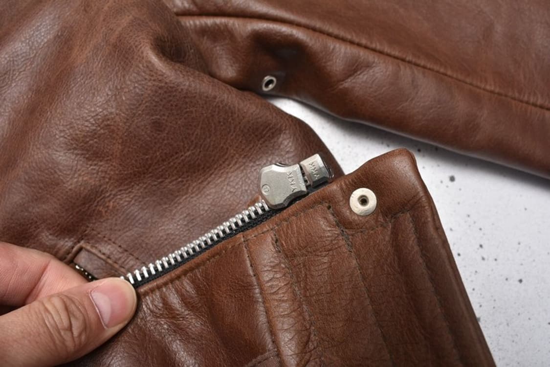 나파레더 카페레이서 가죽 자켓 36 M0041 상품이미지9