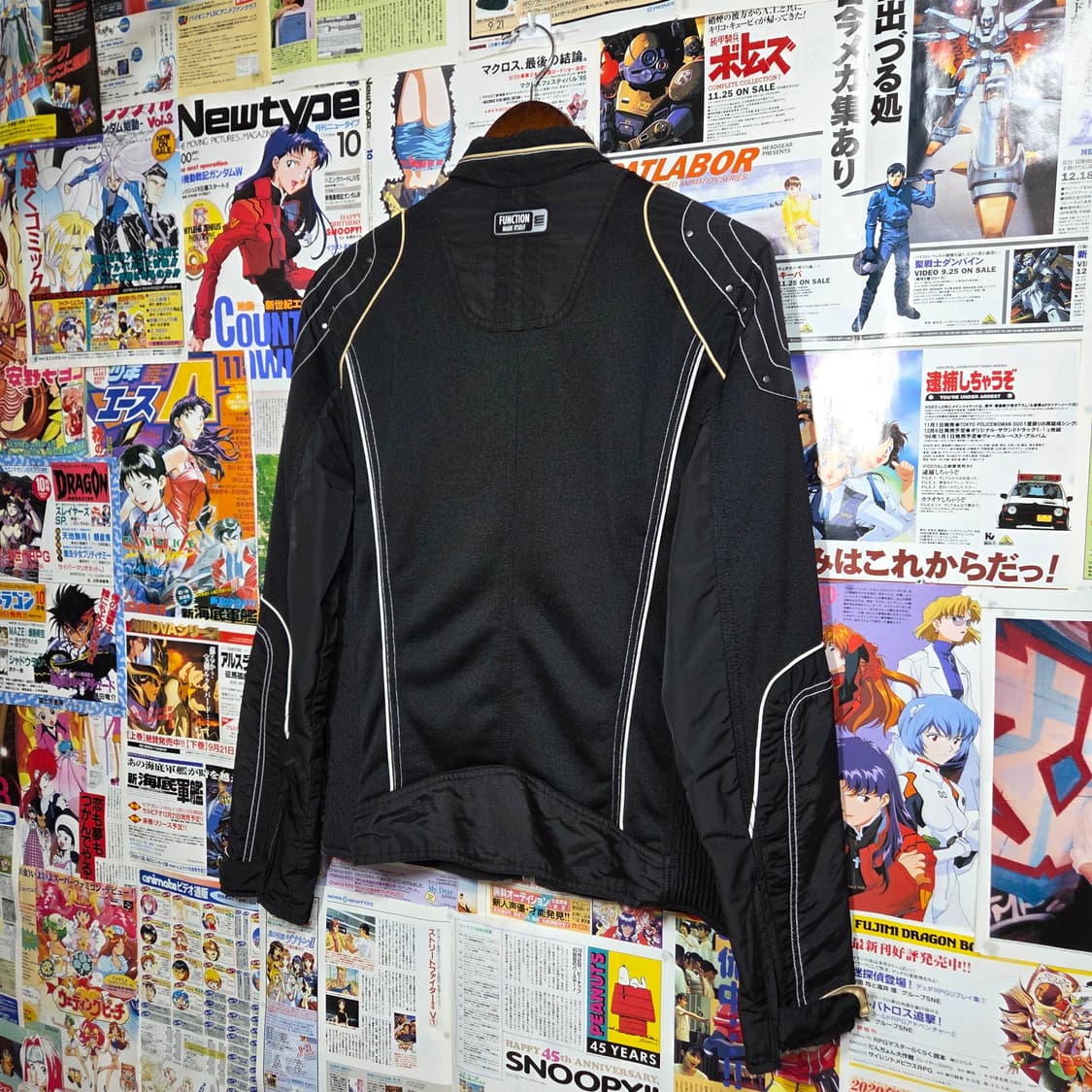 EXR 빈티지 블랙 골드 레이싱 자켓 상품이미지5