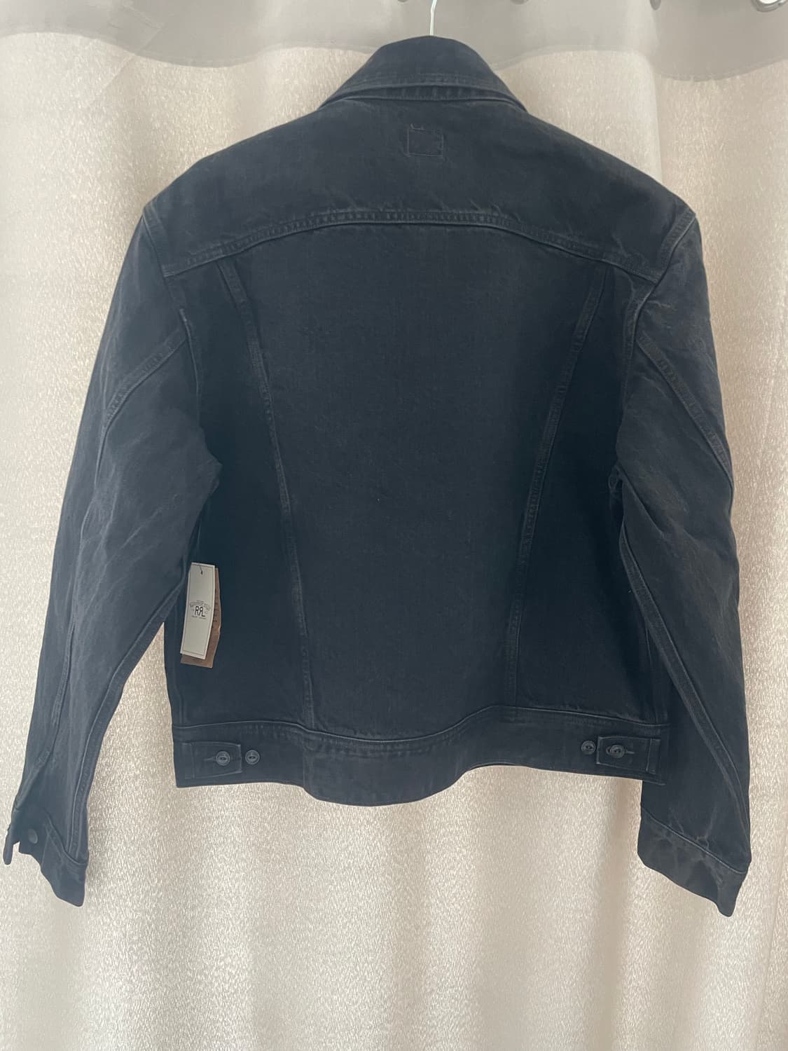 RRL 블랙 데님 자켓 트러커 XL 새제품(더블알엘) 상품이미지4