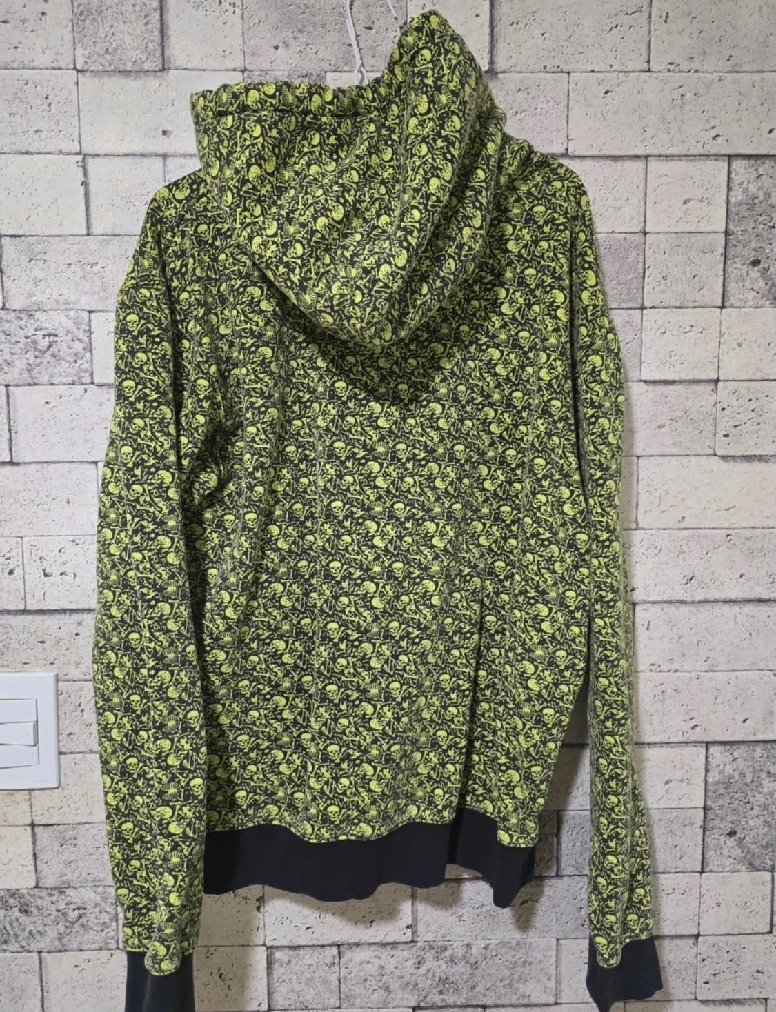 스투시 본즈 풀오버 후드티 L Vintage Bones Hoodie 상품이미지6