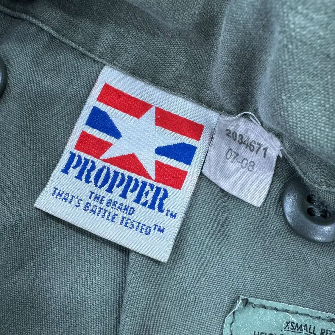 XS(90~95) PROPPER 프로퍼 M65 필드자켓 상품이미지6