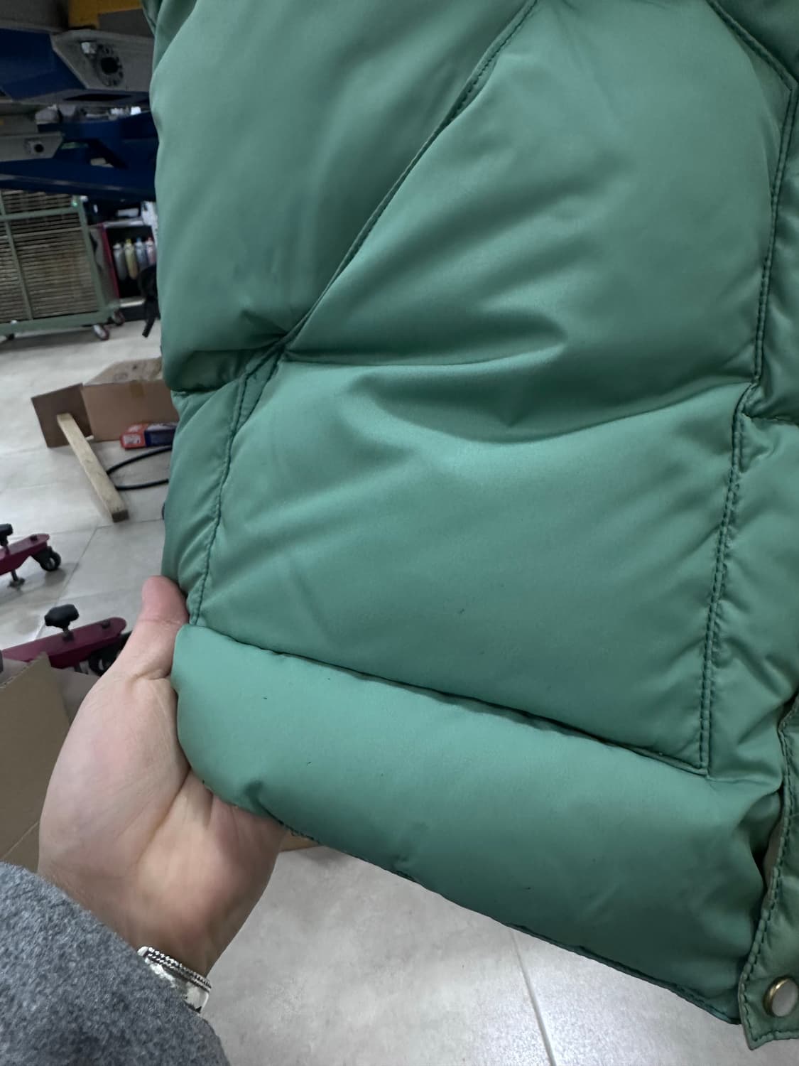 록키마운틴 패딩조끼 에메랄드 40 상품이미지6