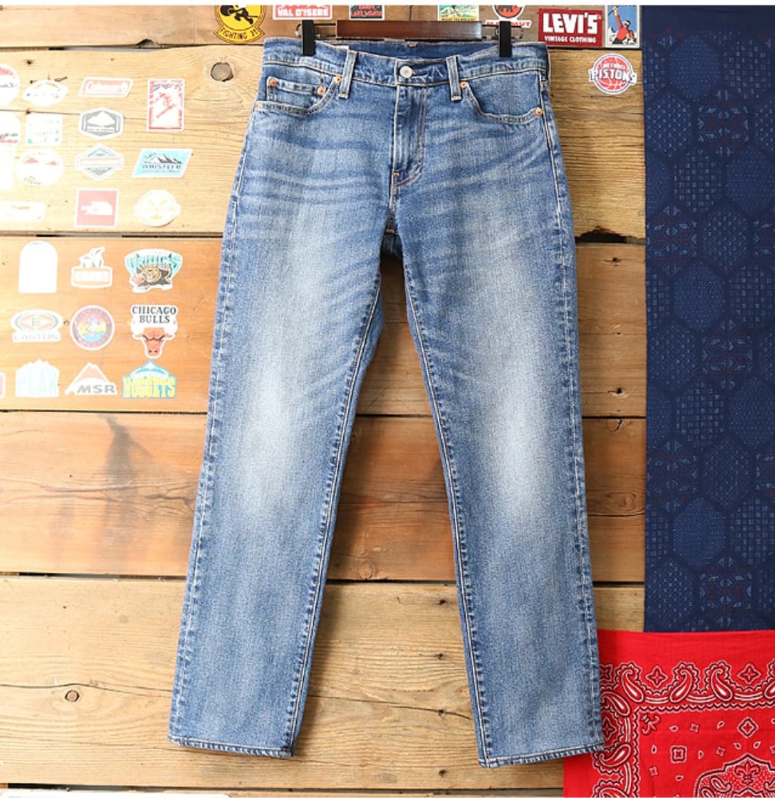 
LEVIS 리바이스 04-511프리미엄 워싱가공 슬림핏 데님  29사이 상품이미지2