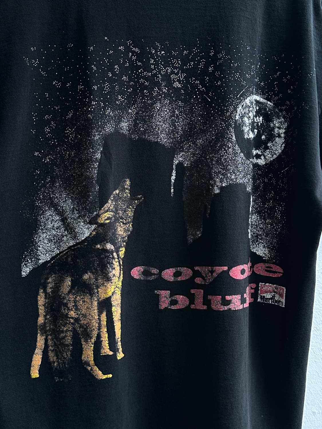 90’s 빈티지 말보로 코요테 티셔츠 하드 페이딩 상품이미지7