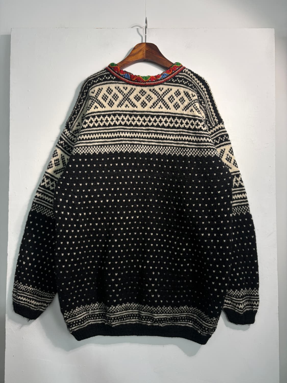 [XL] 오리지널 노르웨이 스웨터 버클 니트 노르딕니트 상품이미지2