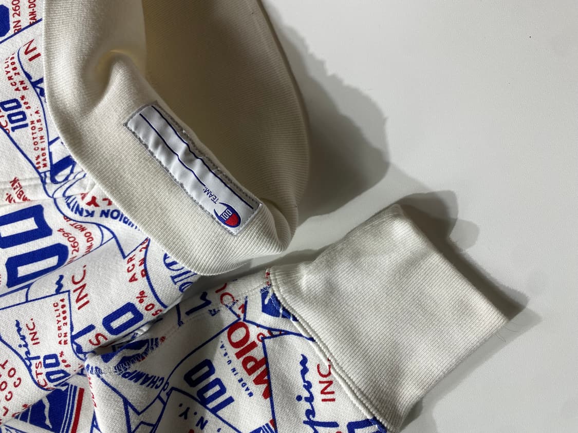 [L] Champion 챔피온 100주년 컬렉션 올오버 프린트 후드티 상품이미지3