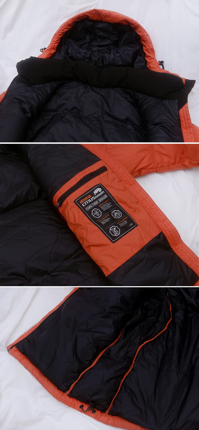 르까프 (Lecaf) 시티어스 헤비 구스다운 대장급 패딩 (100) 상품이미지7