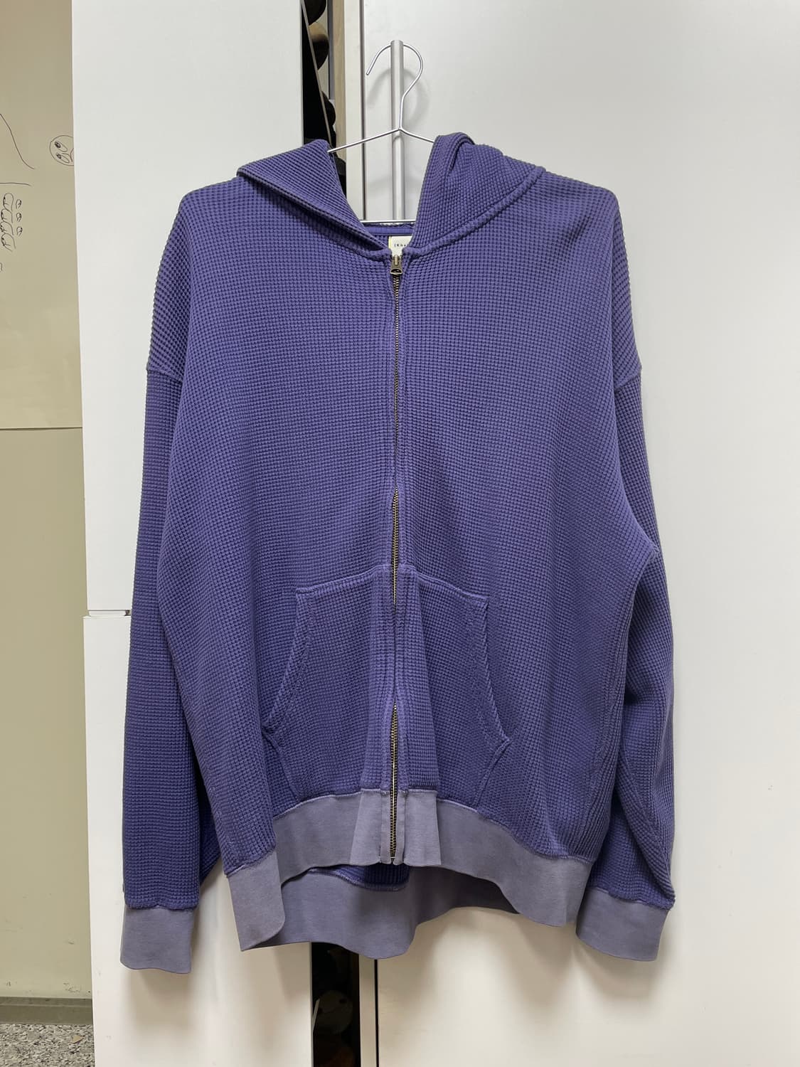 KHAKIS Hoodie Zip Up *Purple 상품이미지1