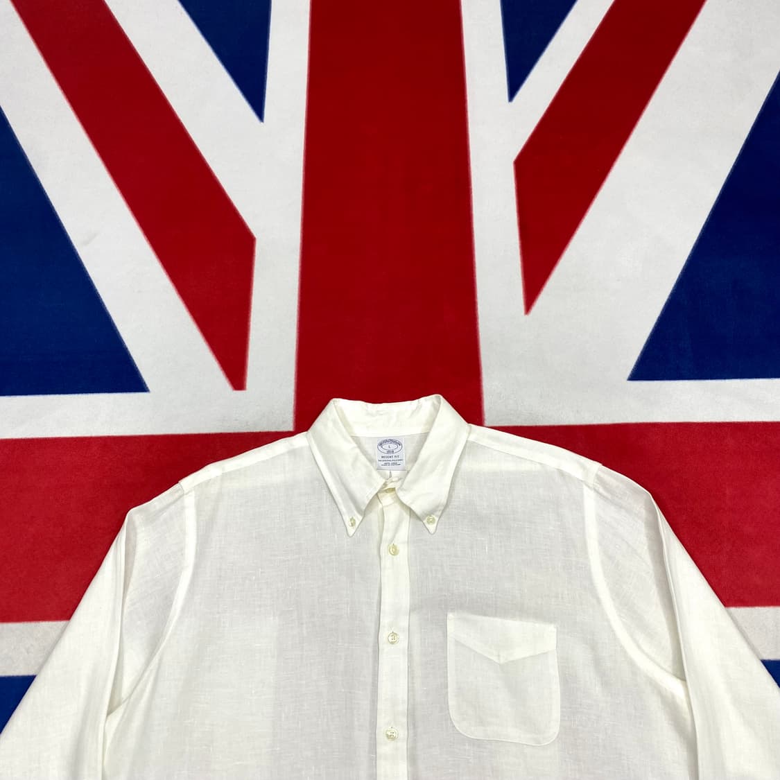 브룩스브라더스 린넨 셔츠 L 실측 XL-2XL  상품이미지3