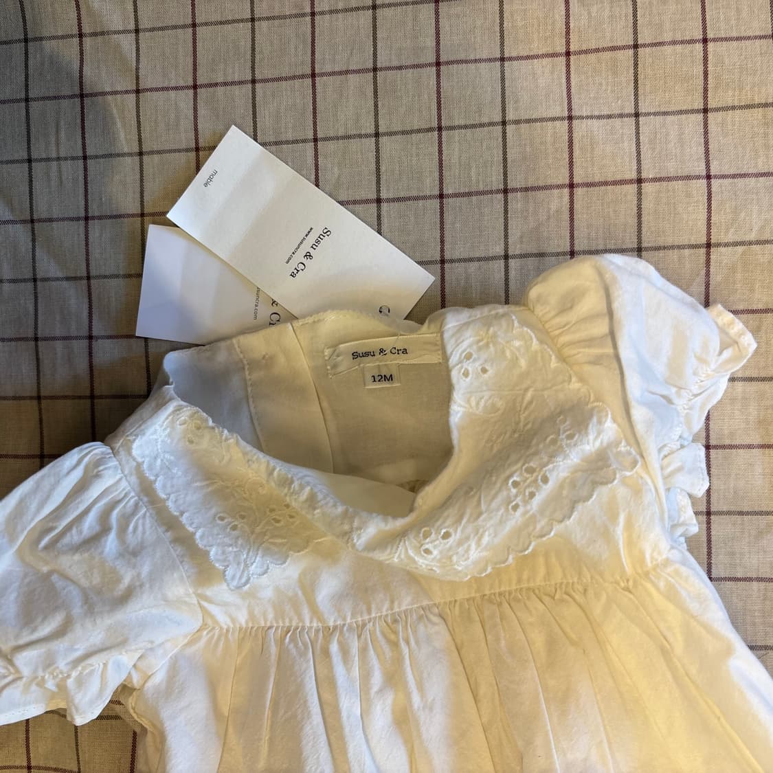 Susu & cra 슈슈앤크라 코튼 원피스(12M)   상품이미지3