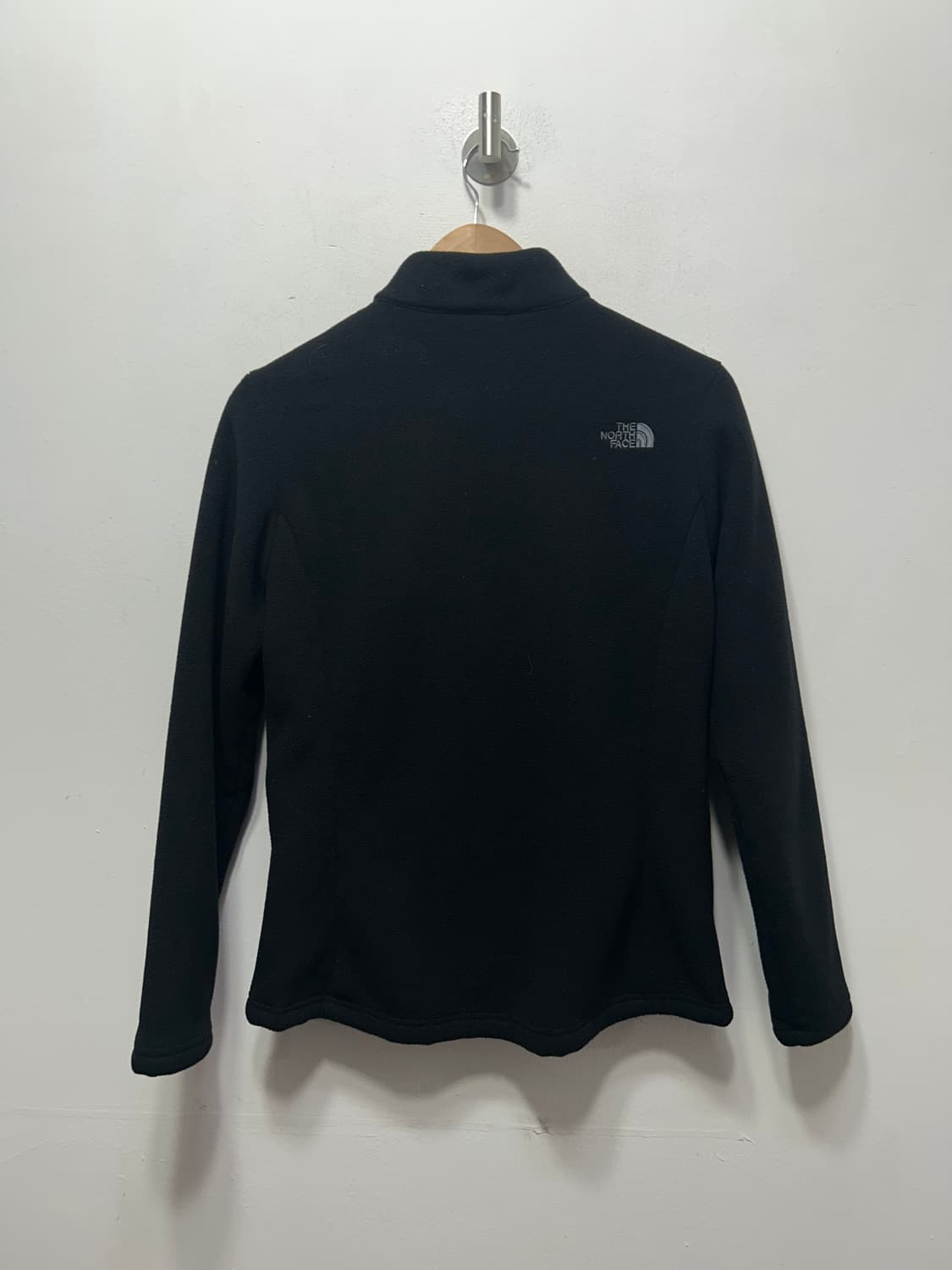 노스페이스 블랙 여성 집업 후리스 자켓 M  상품이미지2