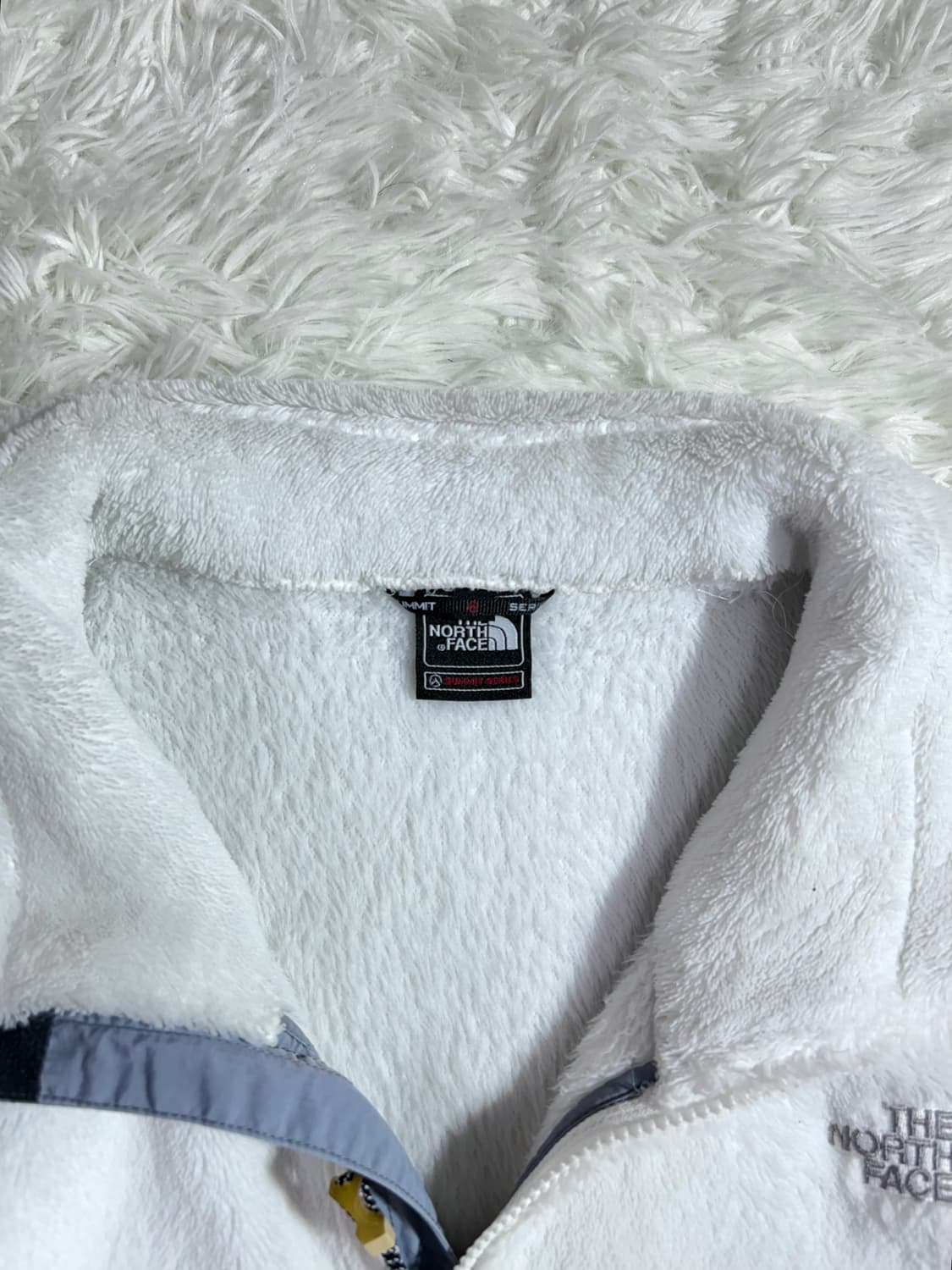 노스페이스 써밋시리즈 화이트 후리스 집업  상품이미지8