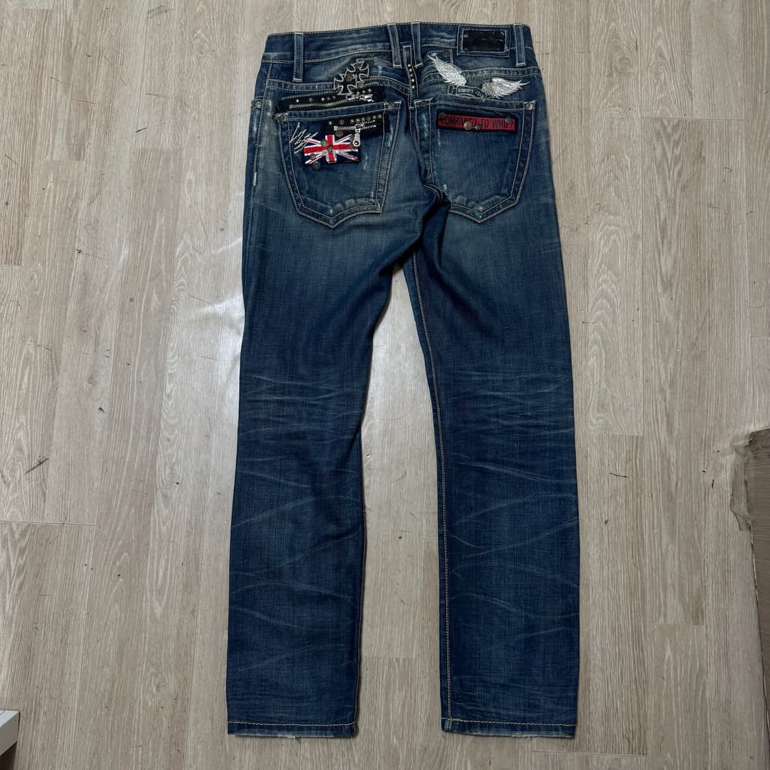 로빈스진 남성 레귤러 데님 청바지 30  상품이미지2