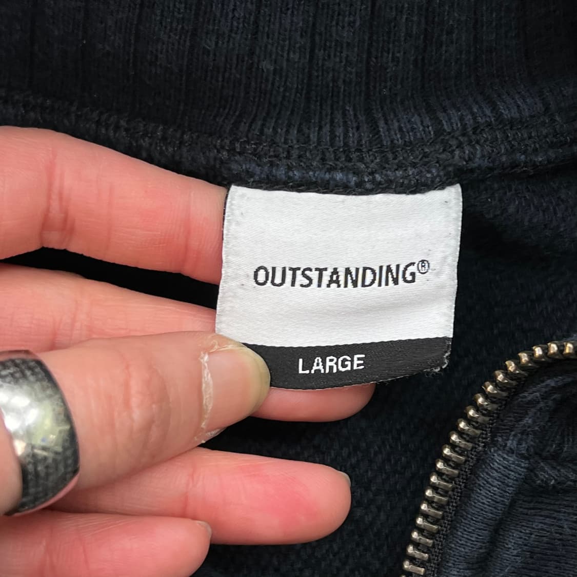 아웃스탠딩 반집업 맨투맨 r3552 상품이미지6