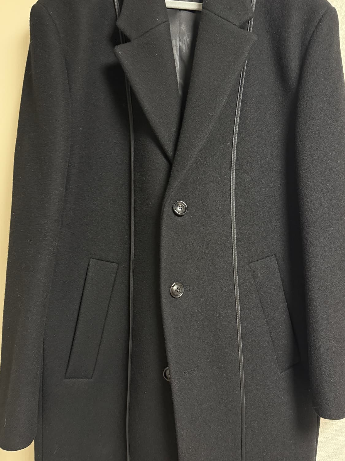 [M] 앤더슨벨 대디 클래식 인사이드아웃 울 코트 상품이미지4