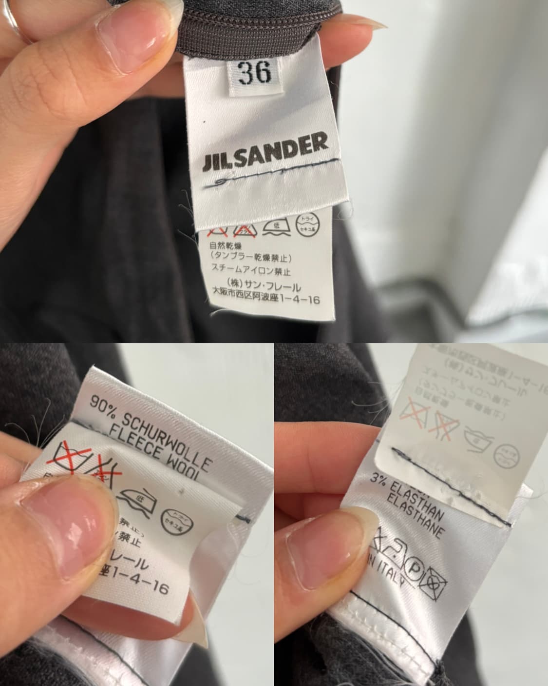 Jil Sander 질샌더 보트넥 쉐스 드레스 상품이미지10