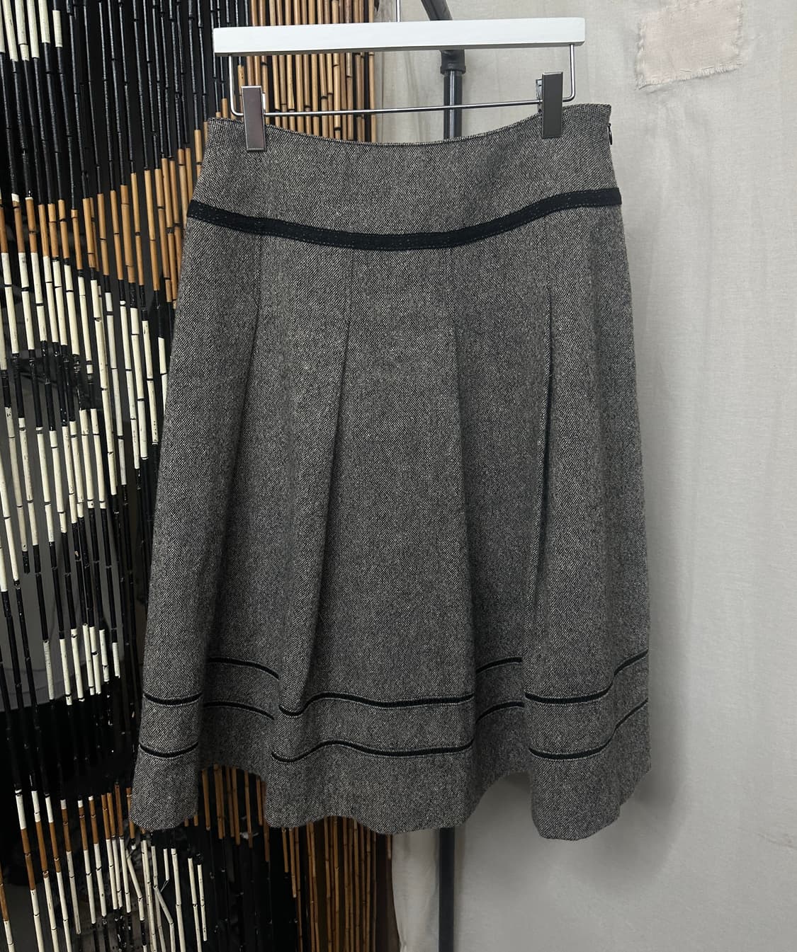lace wool skirt 상품이미지1