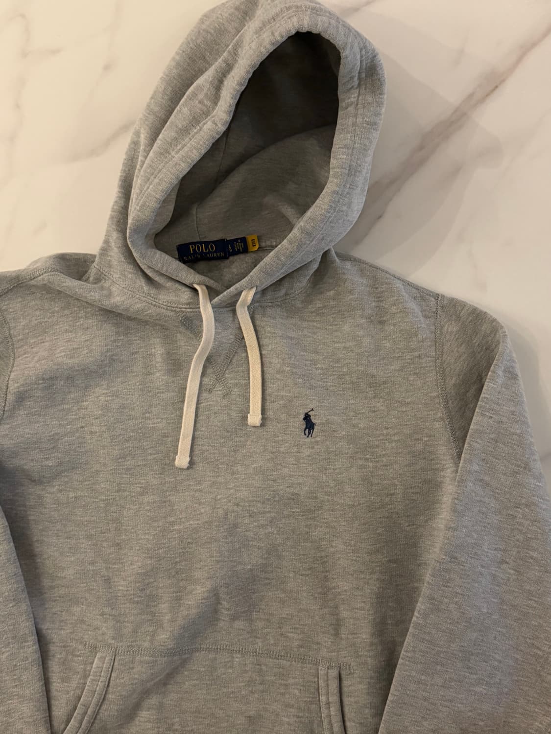 폴로 최신형 QR 그레이 후드티 L 100 상품이미지1