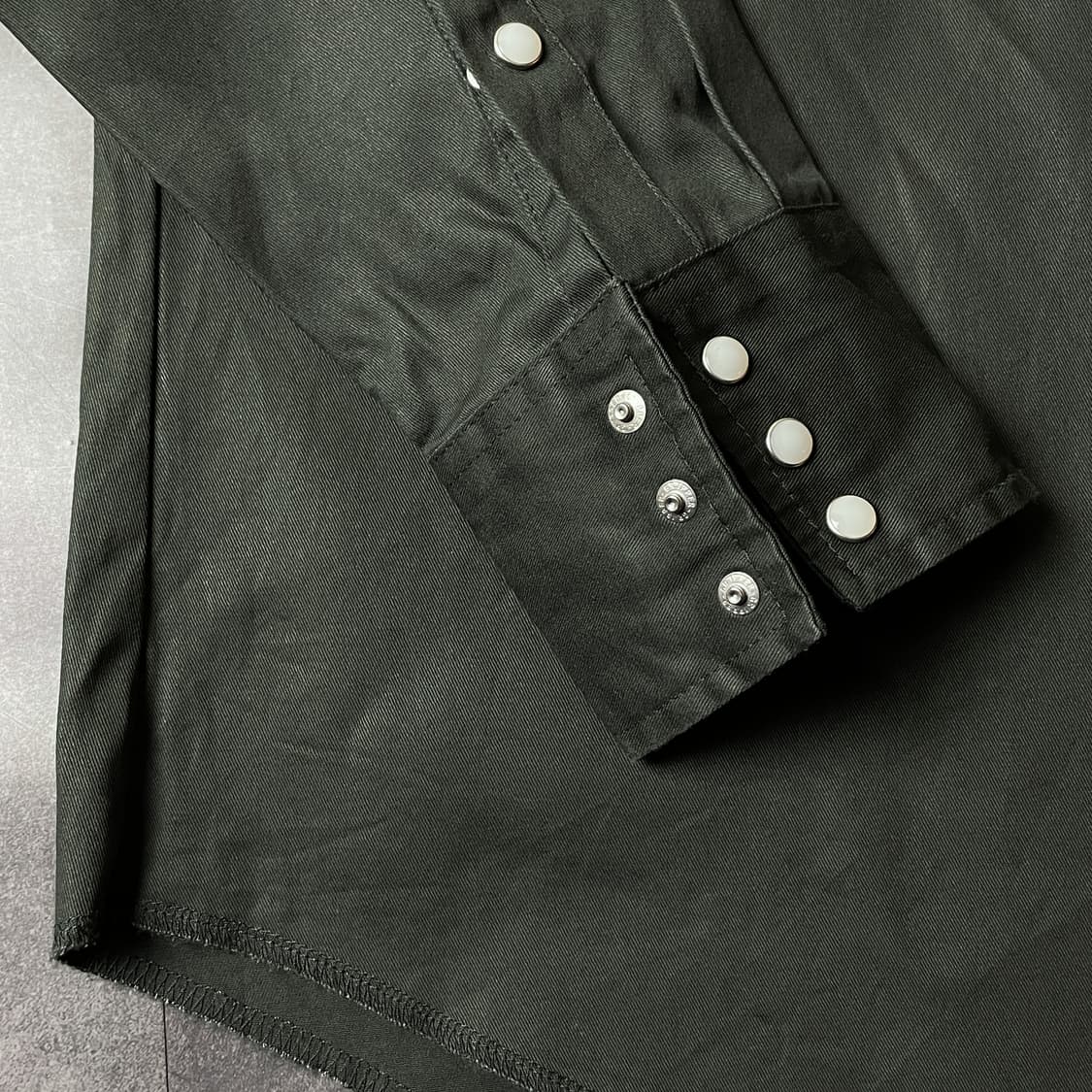 WRANGLER 랭글러 빈티지 딥그린 웨스턴 코튼셔츠 A00379 상품이미지6