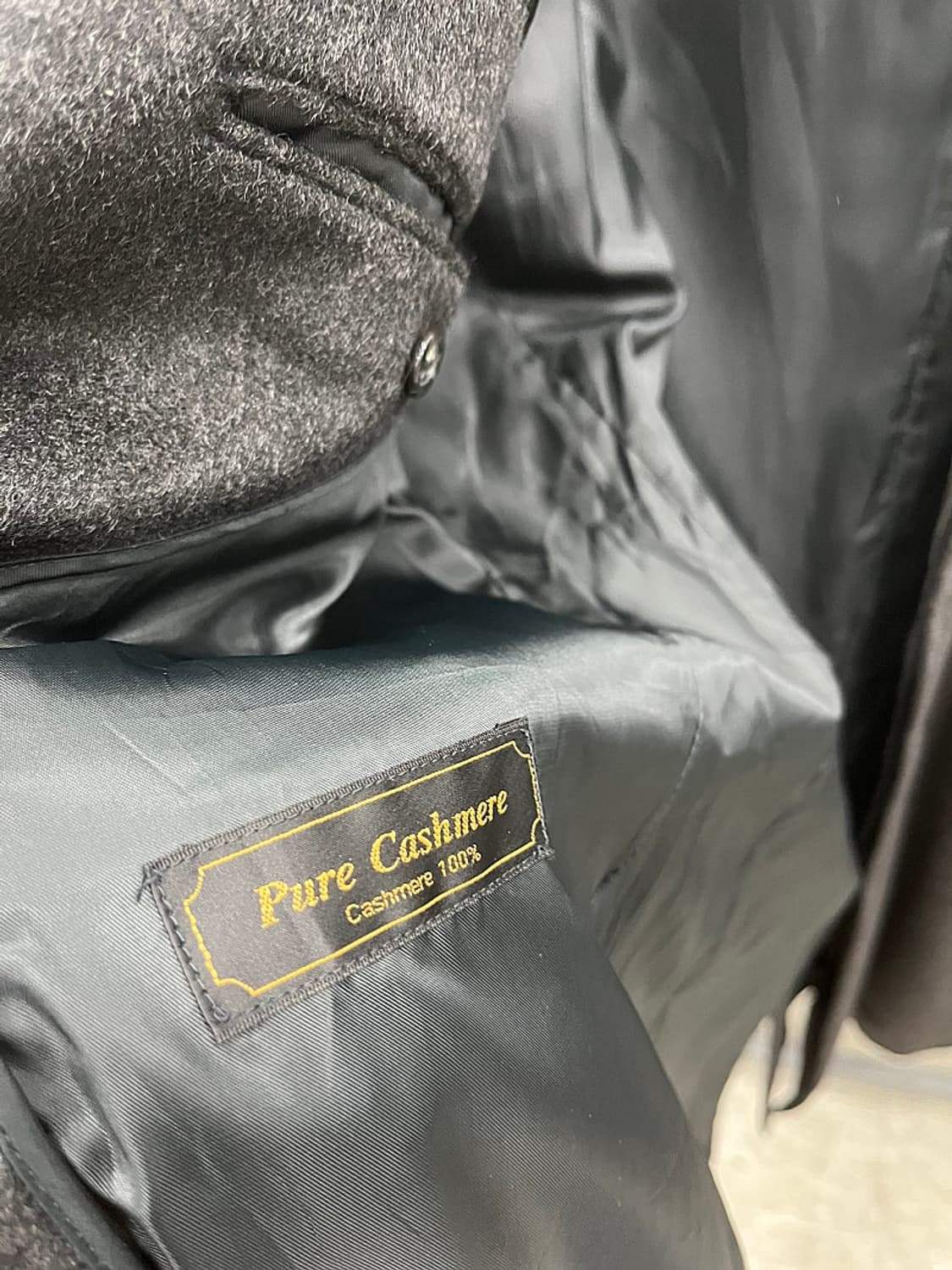 105) 마우리치오 밀라노 캐시미어100% 코트  상품이미지5