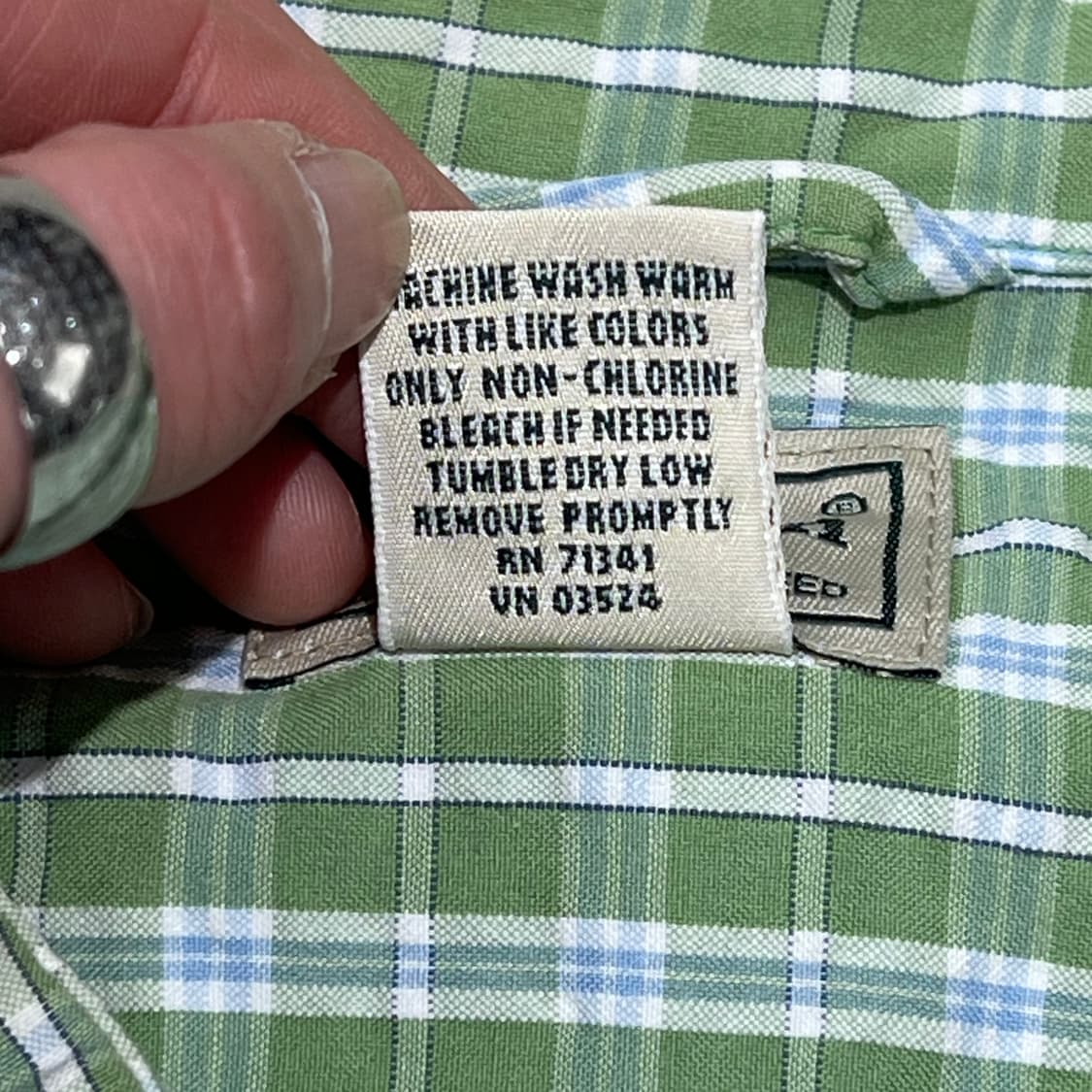 엘엘빈 체크 하프셔츠 s10663 상품이미지6