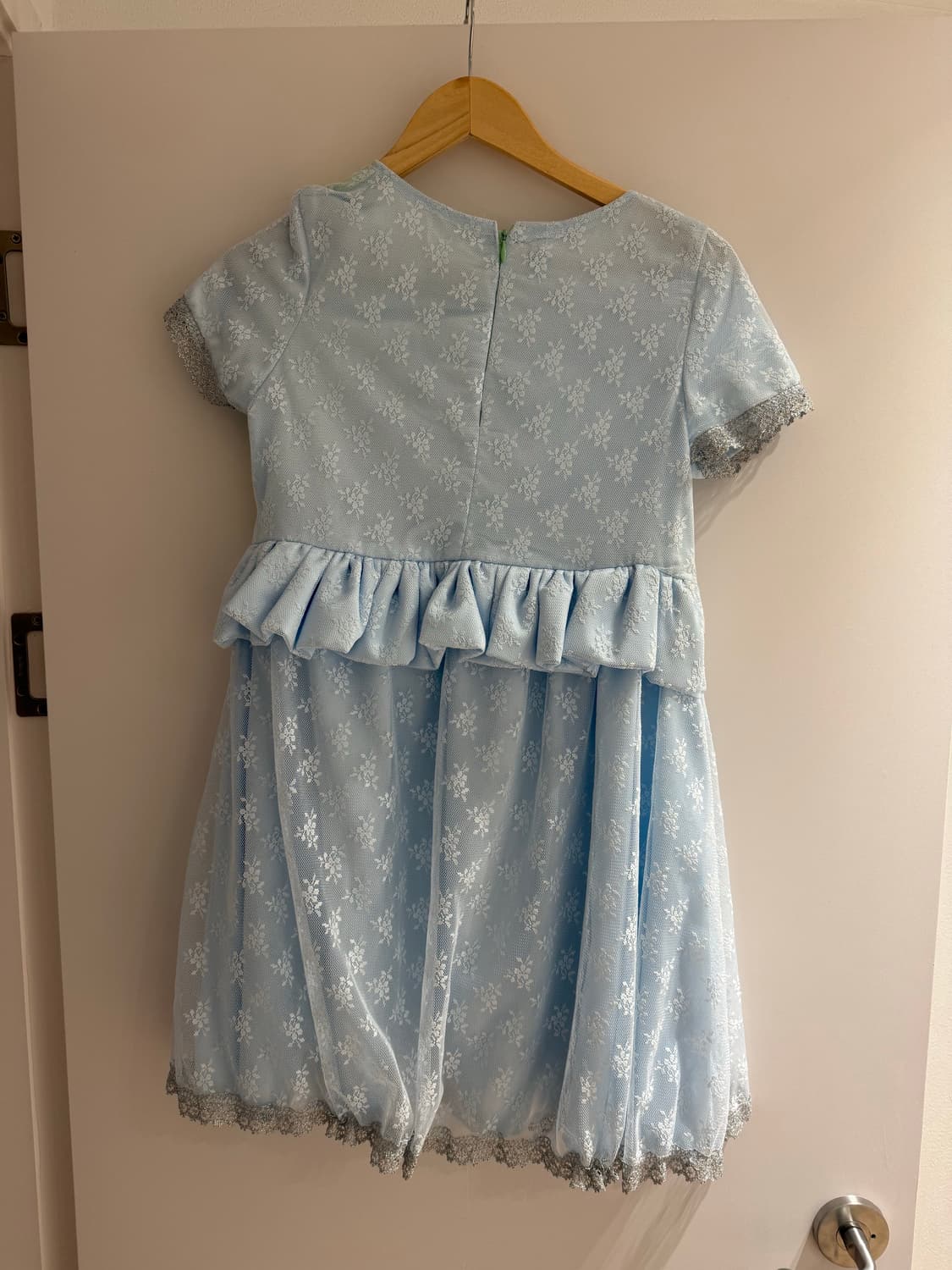 26SS 유쇼 코바야시/ OS/ 블루 원피스/ 새상품 상품이미지4