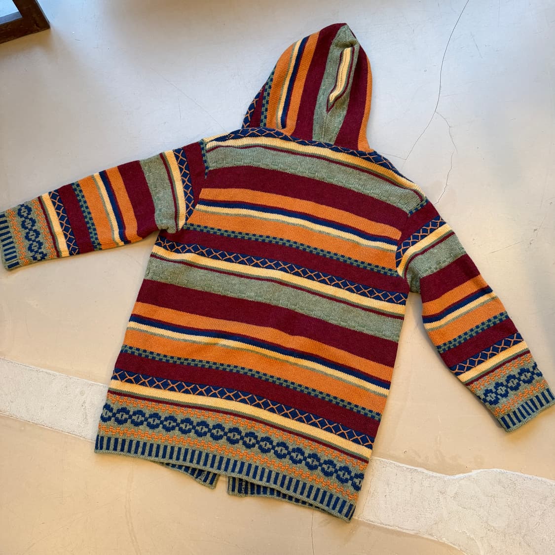 베네통 에스닉 스웨터 롱 가디건 상품이미지4