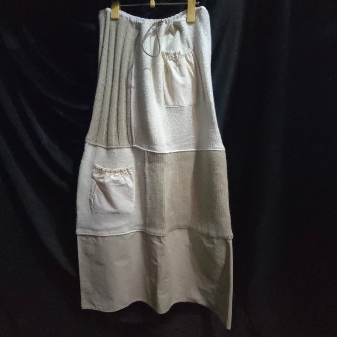 자라 패치워크 니트롱스커트 상품이미지2