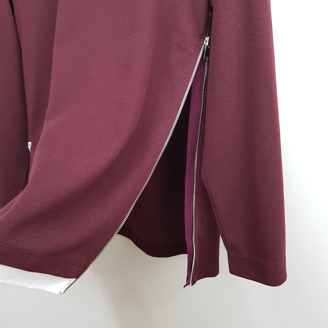 한섬 시스템 지퍼 디테일 후드티 100사이즈 상품이미지4