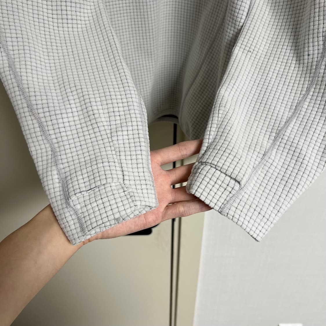 SQUARE FLEECE HOOD PULLOVER 상품이미지5