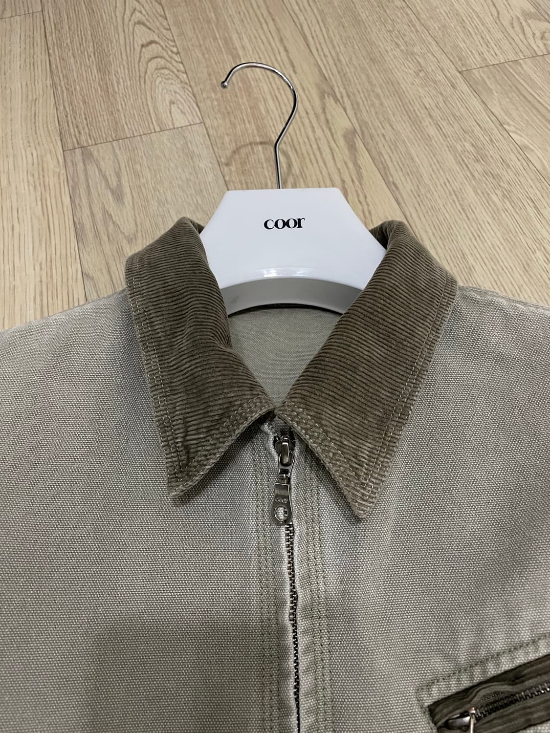 쿠어 오버 페이디드 워크자켓 상품이미지6