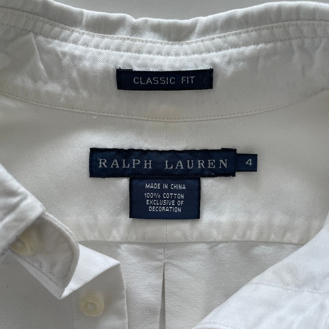 폴로 랄프로렌 화이트 셔츠 상품이미지8