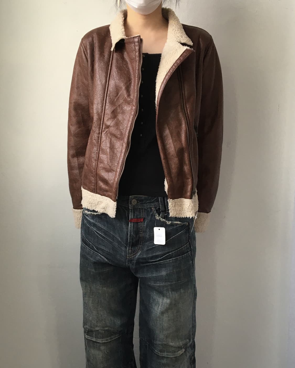 fake leather mustang 상품이미지6