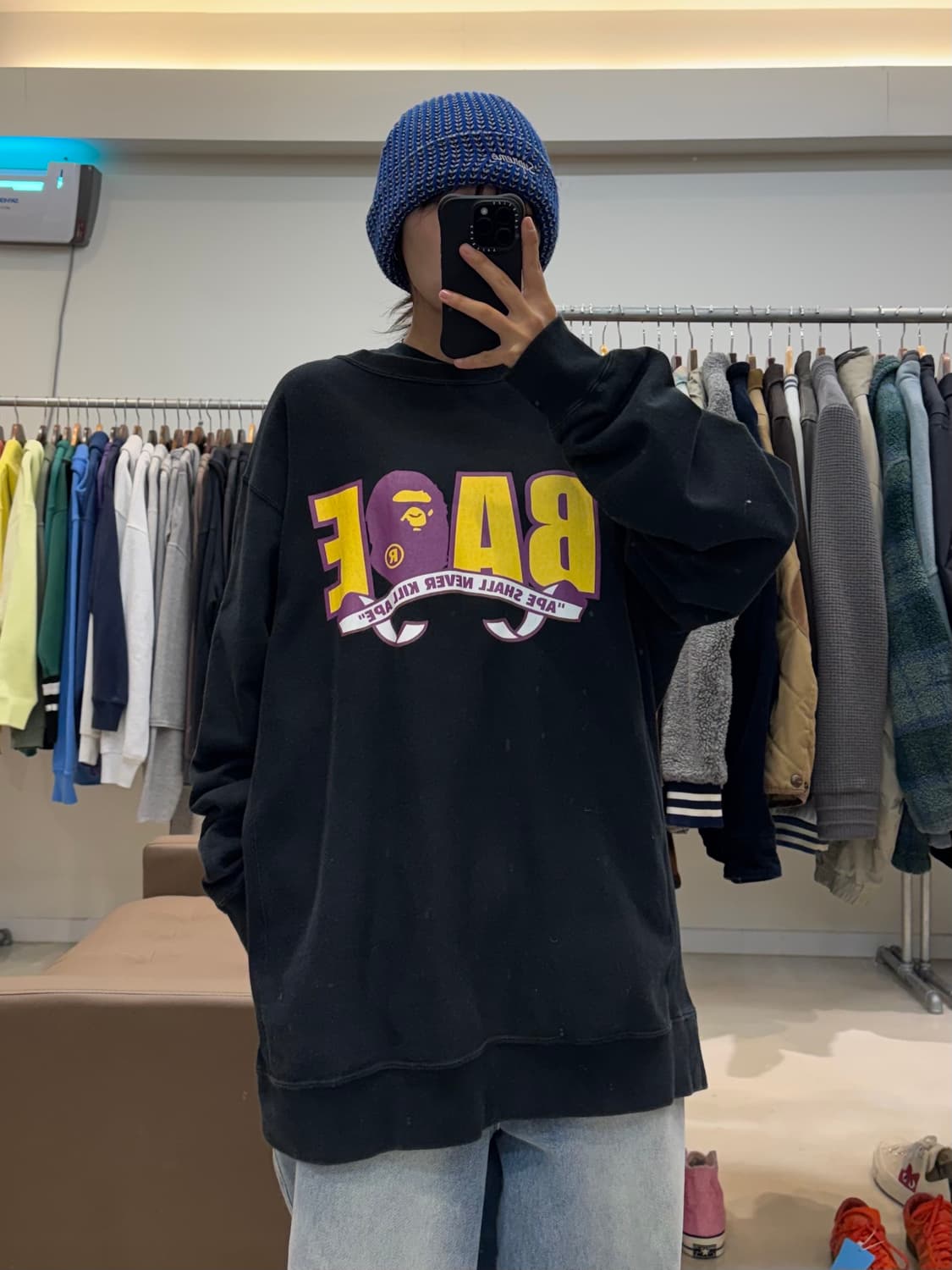 00s 베이프 스웻셔츠 상품이미지5