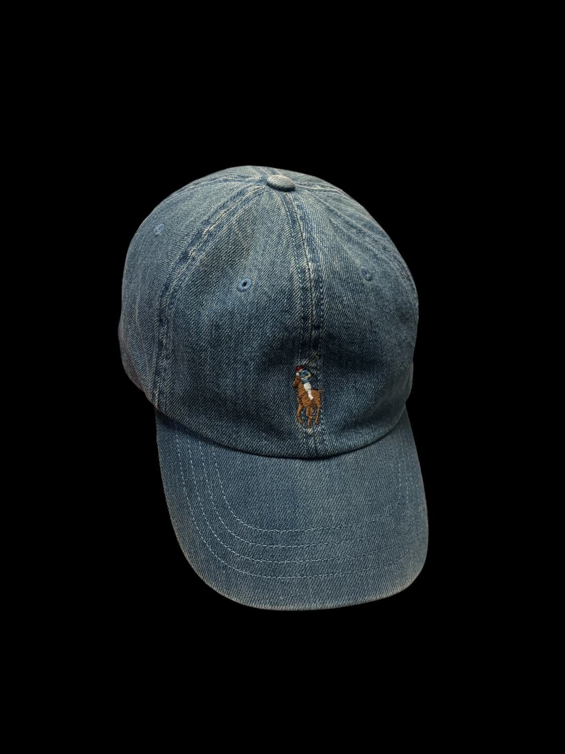 폴로 랄프로렌 워싱 데님 볼캡 상품이미지7