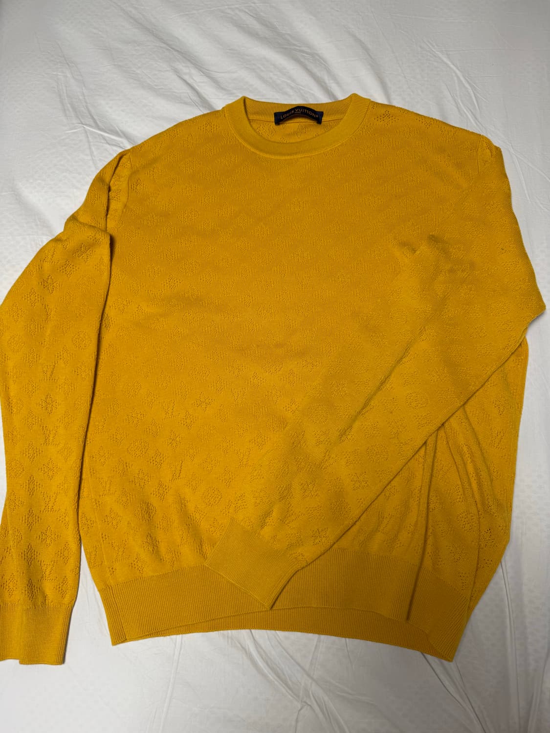 루이비통 니트 옐로우 상품이미지1