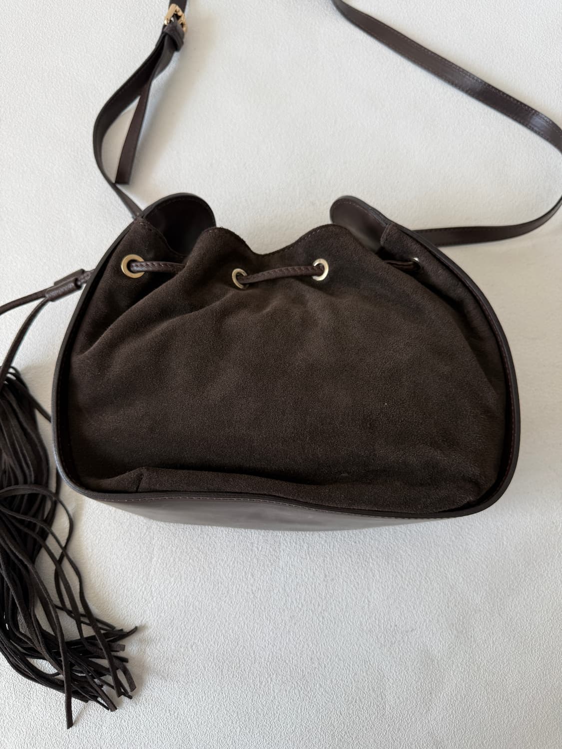 LE CAMP 레더&스웨이드 크로스백(ITALY) 상품이미지6