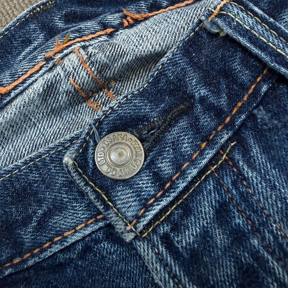 FULL COUNT 풀카운트 셀비지 데님 38  상품이미지3