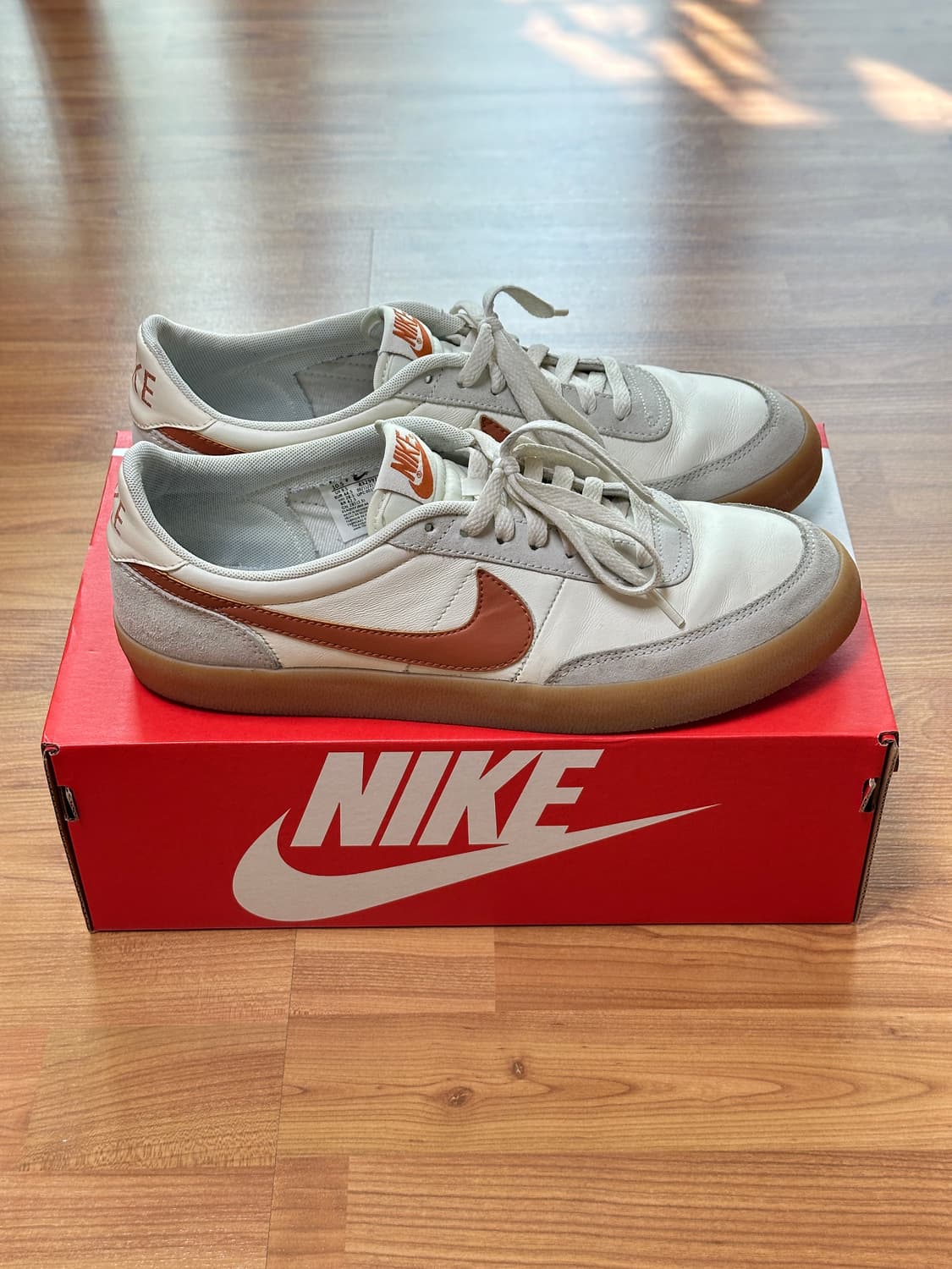 [상태좋음] 나이키 제이크루 킬샷  데저트 오렌지 US10.5 상품이미지4