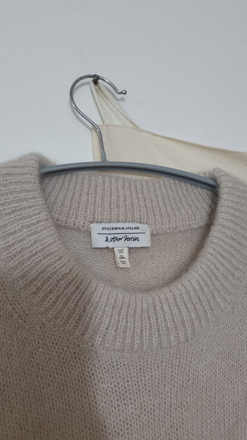 앤아더스토리즈 와이드 소매 모헤어 스웨터 상품이미지2