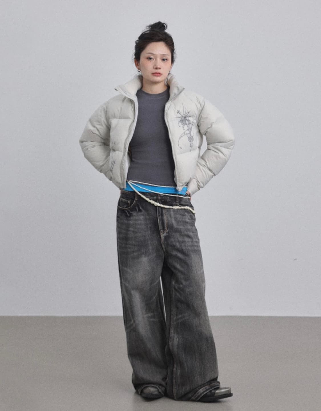 achihara 패딩 m 사이즈 상품이미지2