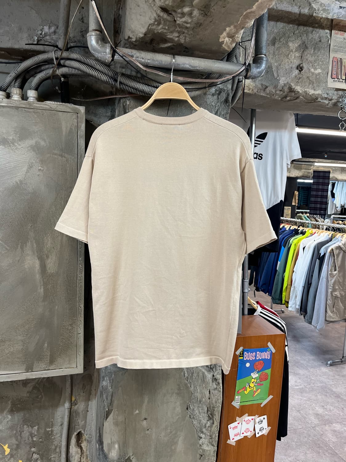 질스튜어트 니트 반팔 베이지 M #csz2438 상품이미지2