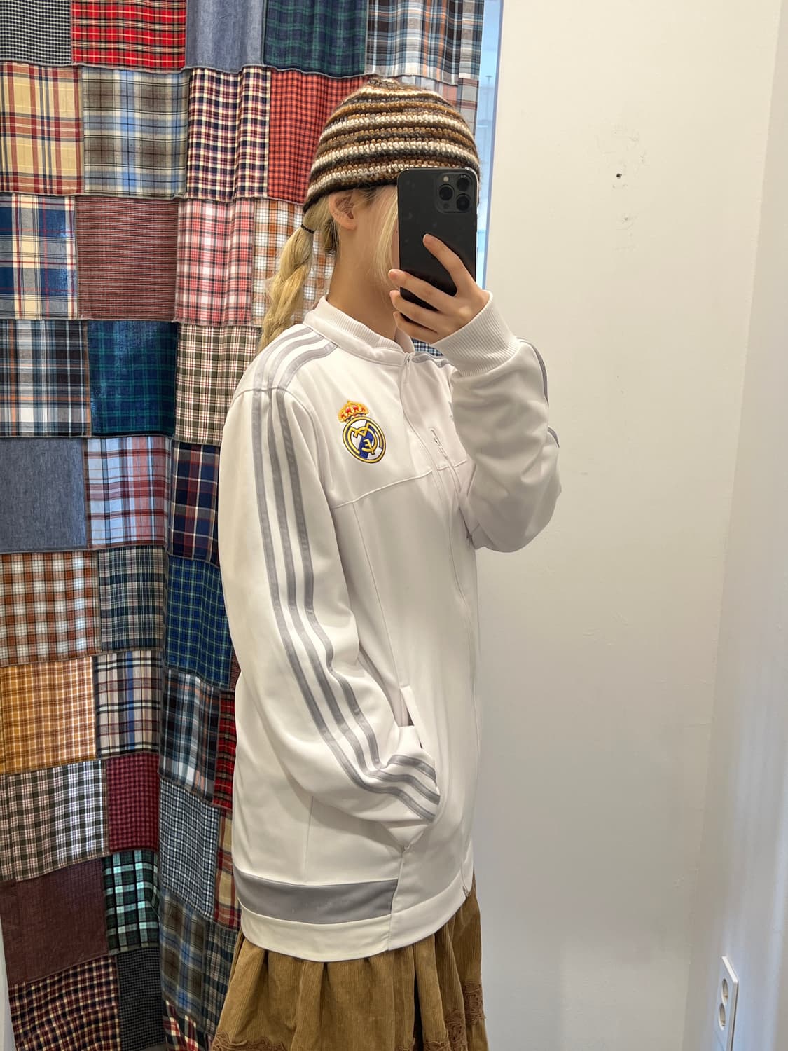 아디다스 레알마드리드 져지 화이트 실버 상품이미지3