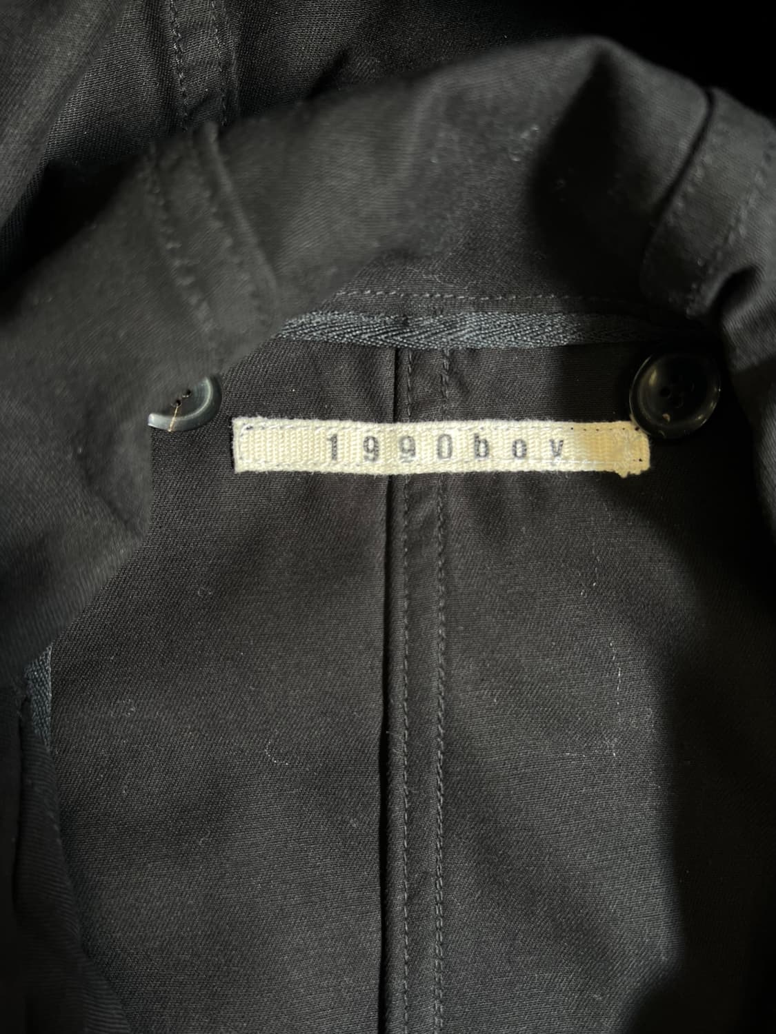 1990boy 사파리 후디드 피쉬테일 코트 M 상품이미지7