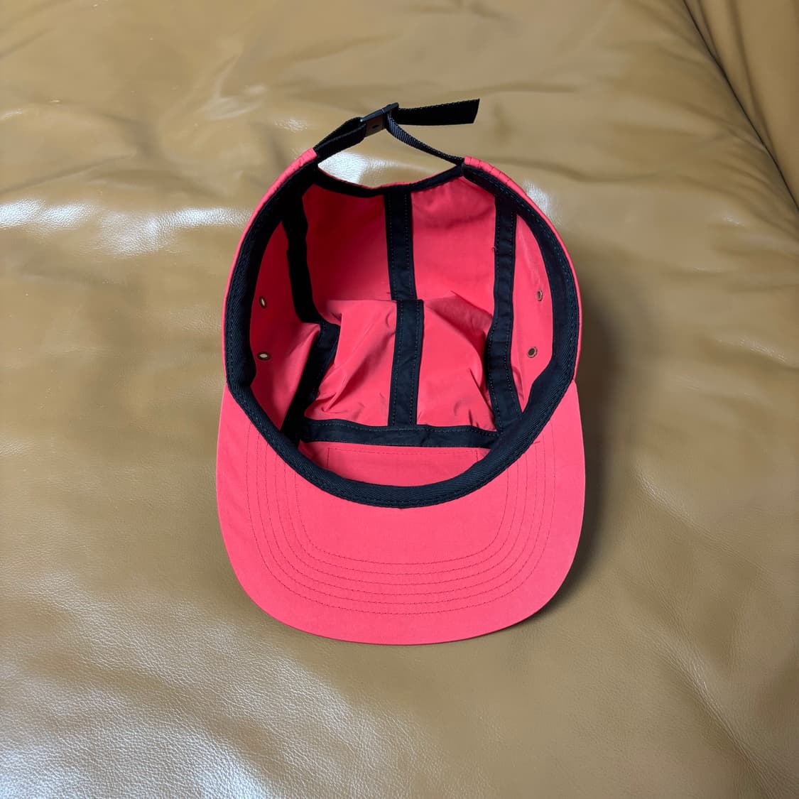 Supreme 슈프림 메탈릭 로고 레드 캠프캡 모자 (Red) 상품이미지6