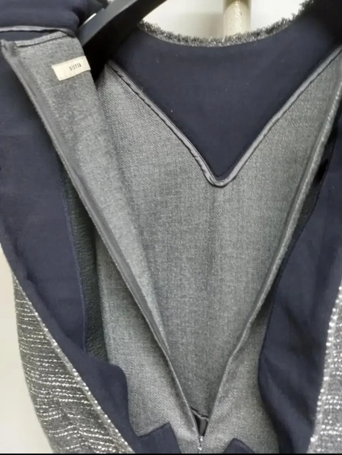 시스템 춘추동 트위드 원피스 44.33 상품이미지8