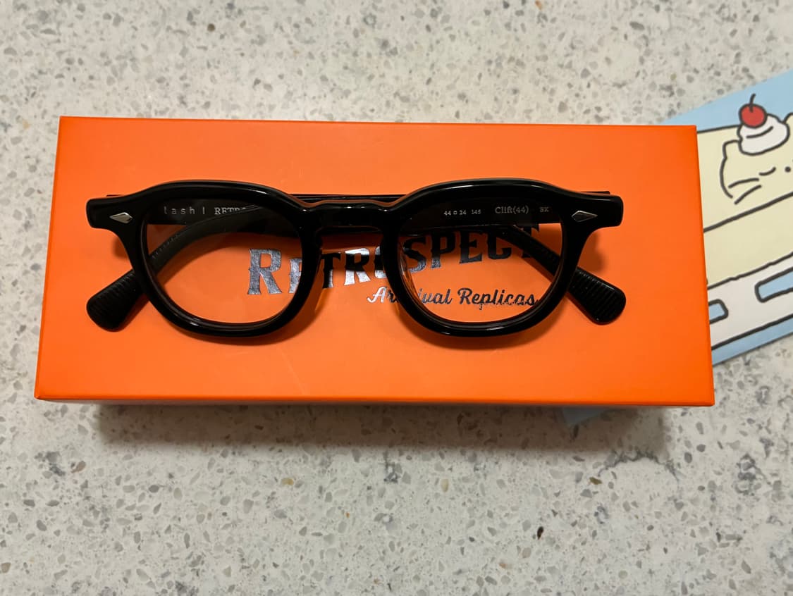 래쉬 클리프트 안경 44 블랙  상품이미지2