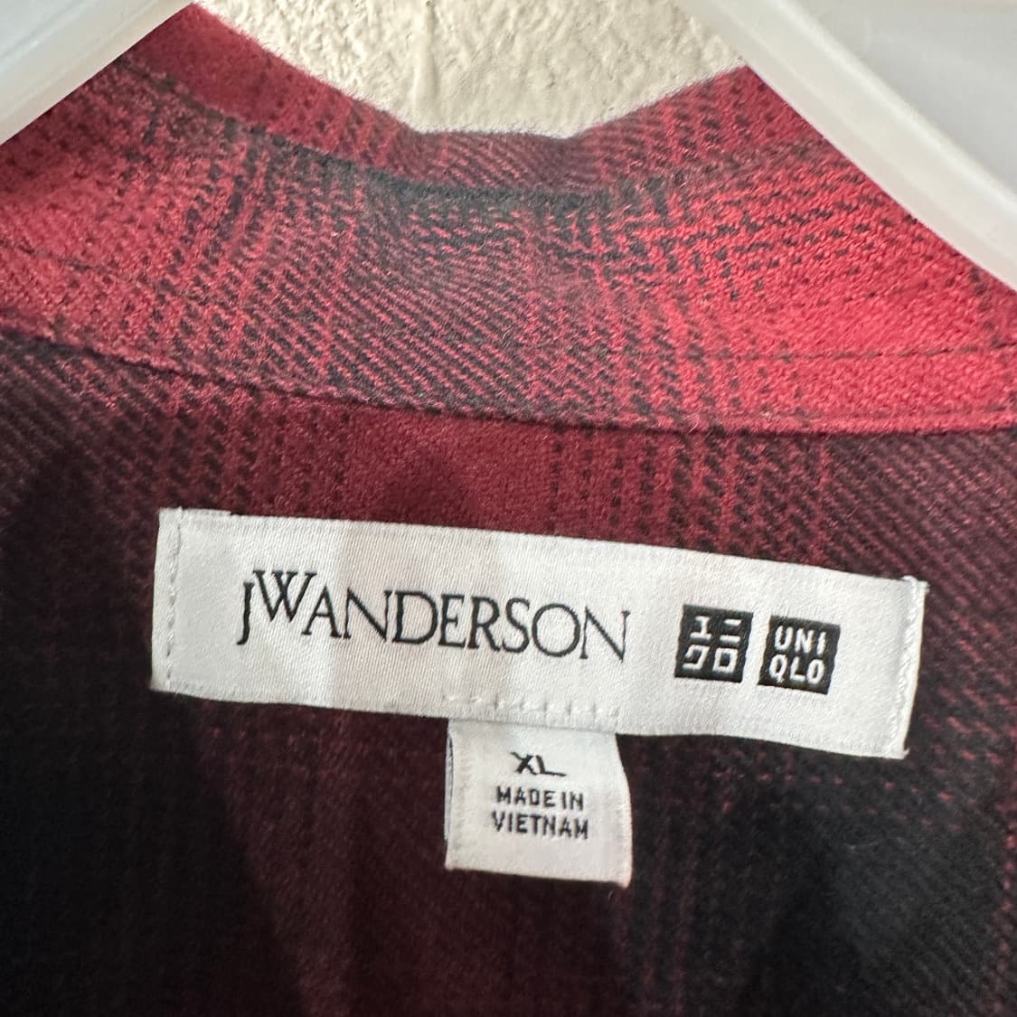 유니클로 JW앤더슨 체크남방 XL 상품이미지3